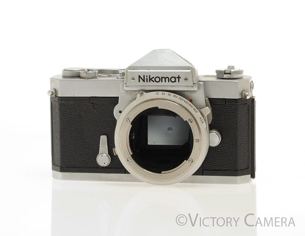 キィートスOH済Nikomat FTN NIKKOR-S Auto 35/2.8 Nikon Nikomat (Nikkormat) FT 35mm Camera (Works, meter bad) [GOOD]