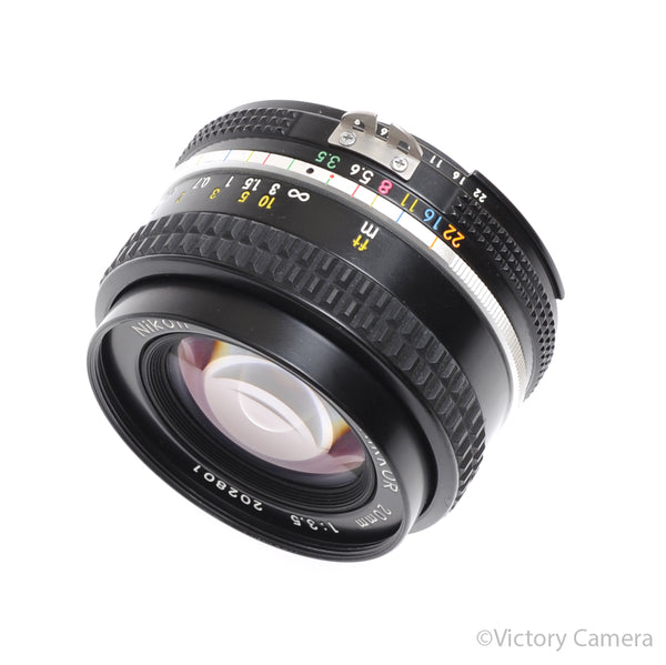 Nikon Nikkor 20mm f3.5 AI Compact Wide Angle Lens [EXC+]