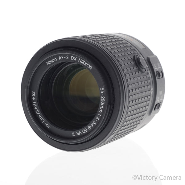 Nikon AF-S Nikkor 55-200mm f4-5.6 G II ED DX VR Zoom Lens [EXC+]