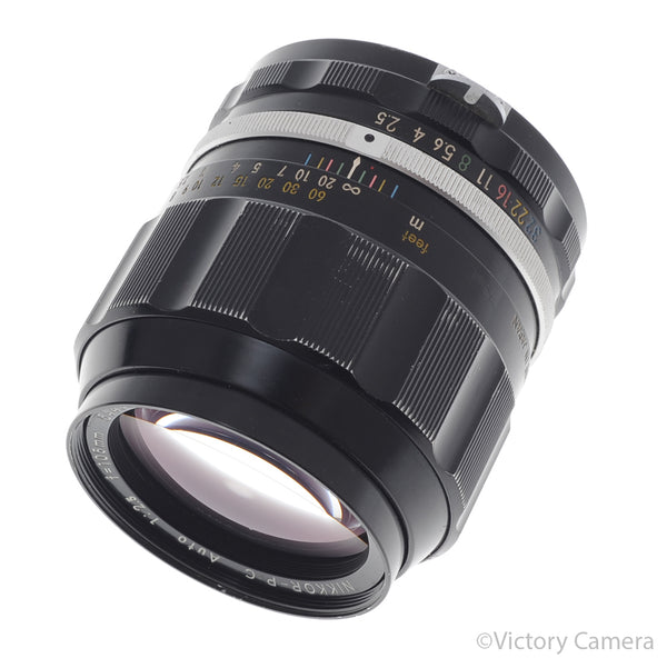 極美品 Nikon NIKKOR-P.C Auto 105mm f2.5 レンズ Nikon Nikkor-P.C 105mm f2.5 Photomic non-AI Telephoto Prime Lens [EXC]