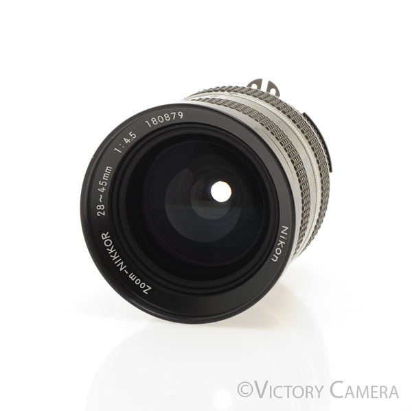 Nikon Zoom-Nikkor 28-45mm f4.5 AI Rare Manual Focus Zoom Lens [EXC]