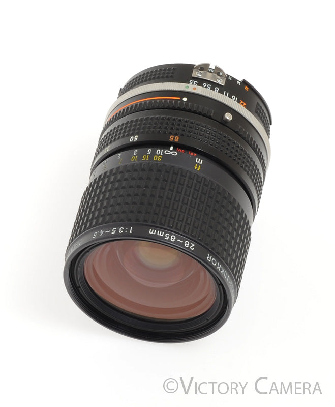 Nikon Nikkor 28-85mm f3.5-4.5 AI-S Manual Focus Zoom Lens - Victory Camera