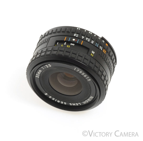 美品 NIKON AI-S SERIES E 35mm F2.5 M348 Nikon 35mm f2.5 Series E - Lens – Kamerastore