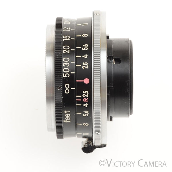 Nikon W-Nikkor 3.5cm 35mm f2.5 Lens for Nikon Rangefinder Cameras [EXC
