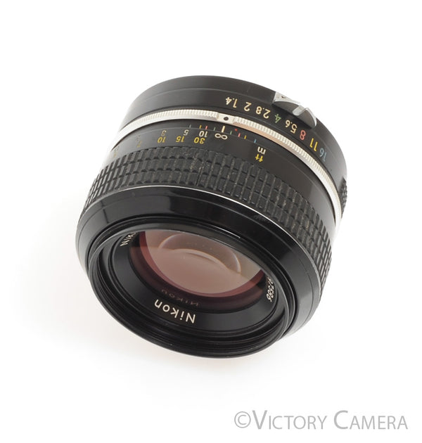 Nikon Nikkor 50mm f1.4 (Late Model) Non-Ai Manual Focus Lens -Clean-