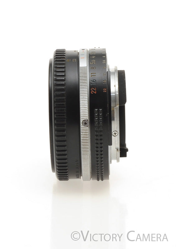 Nikon Nikkor 50mm F1.8 AI-S Lens -Japan Only Pancake Version