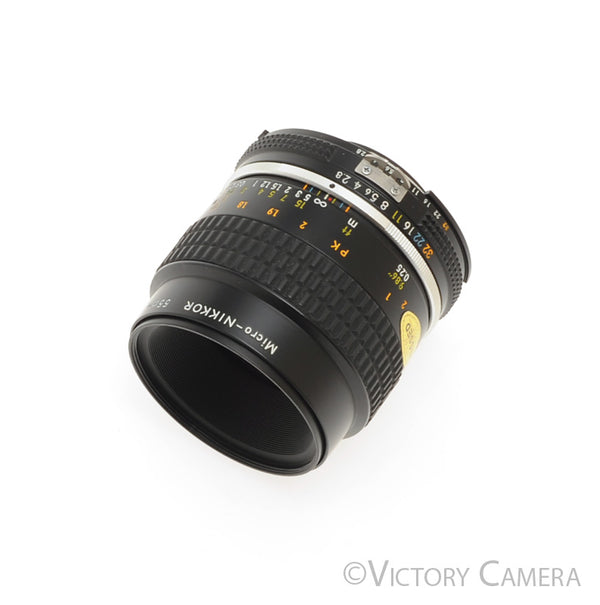 Nikon Micro-Nikkor 55mm f2.8 AI-s Man. Focus Lens [EXC]