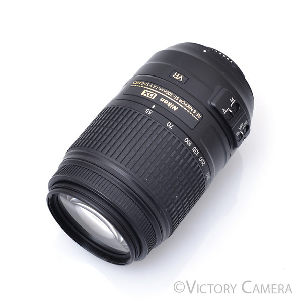 Nikon Nikkor AF-S 55-300mm f4.5-5.6 G ED VR DX Telephoto Zoom Lens [EX