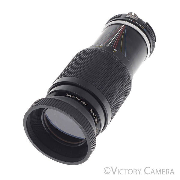 Nikkor 80-200mm F4.5ズームレンズ Nikon Zoom-Nikkor 80-200mm f4.5 AI Telephoto Zoom Lens [EXC-]