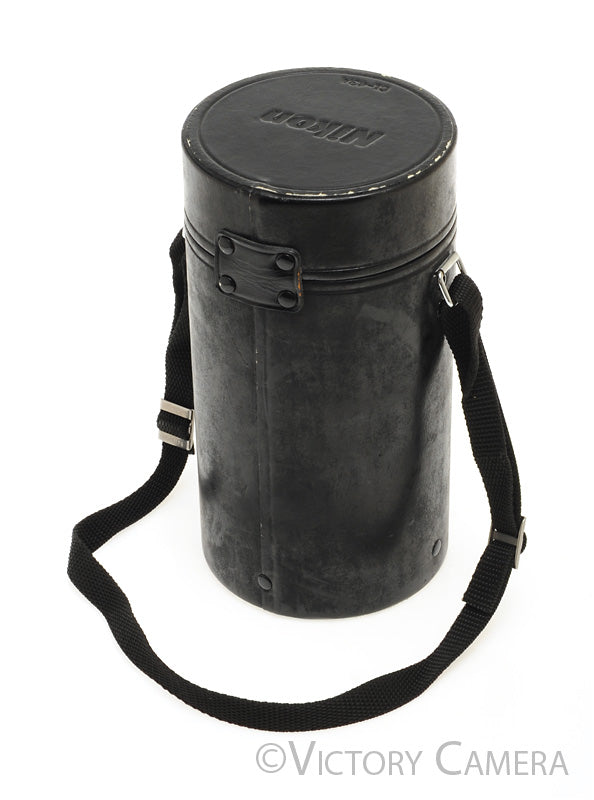 Nikon CL-43A Hard Leather Lens Case for 80-200mm f2.8 AF AF D [EXC-]