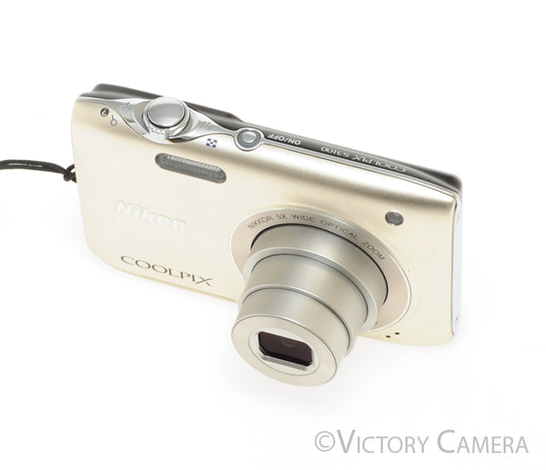 Nikon CoolPix S3100 Silver 14MP Digital Point and Shoot