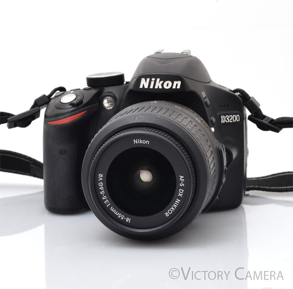 Nikon D3200 Digital SLR Camera Body w/ 18-55mm AF-S Lens ~36209 Shots