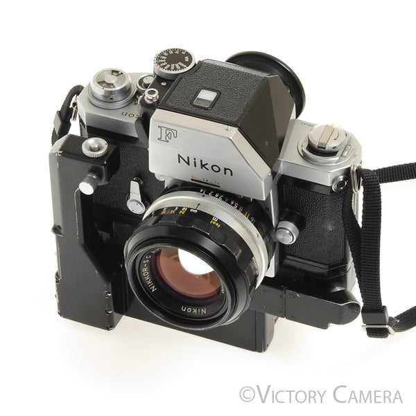 Nikon F Chrome Photomic FTN w/ F-36 Motordrive & 50mm f1.4