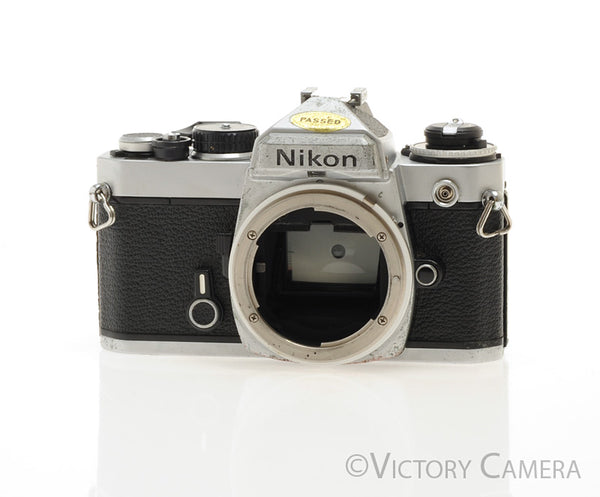 Nikon FE Chrome 35mm Film Camera [GOOD]