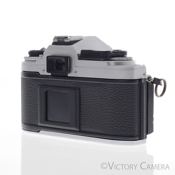 Nikon FG Chrome Camera w/ 50mm f2 Lens -New Seals- [EXC-]