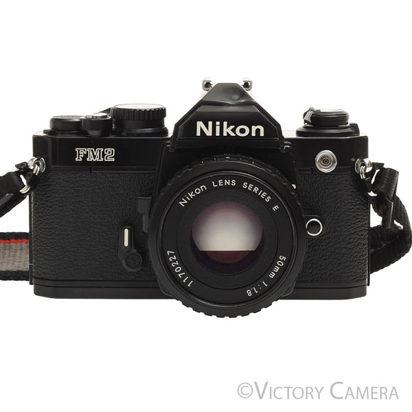Nikon FM2-N FM2N Black Camera Body w/ 50mm f1.8 AI-s Lens [EXC-]