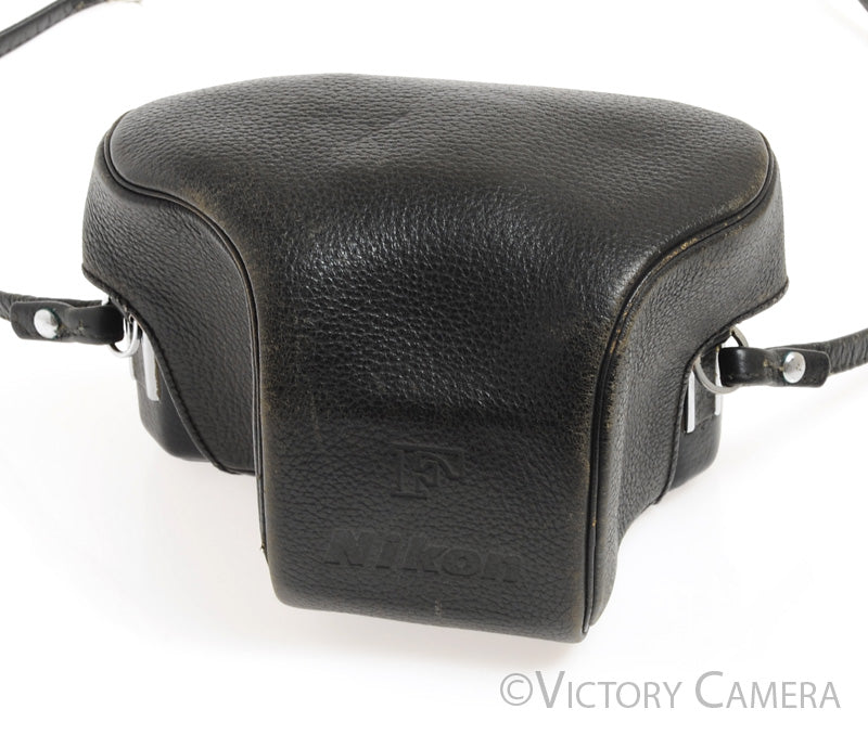 Nikon F Eveready Leather PEBBLE Soft Ever Ready Camera Case - Victory Camera
