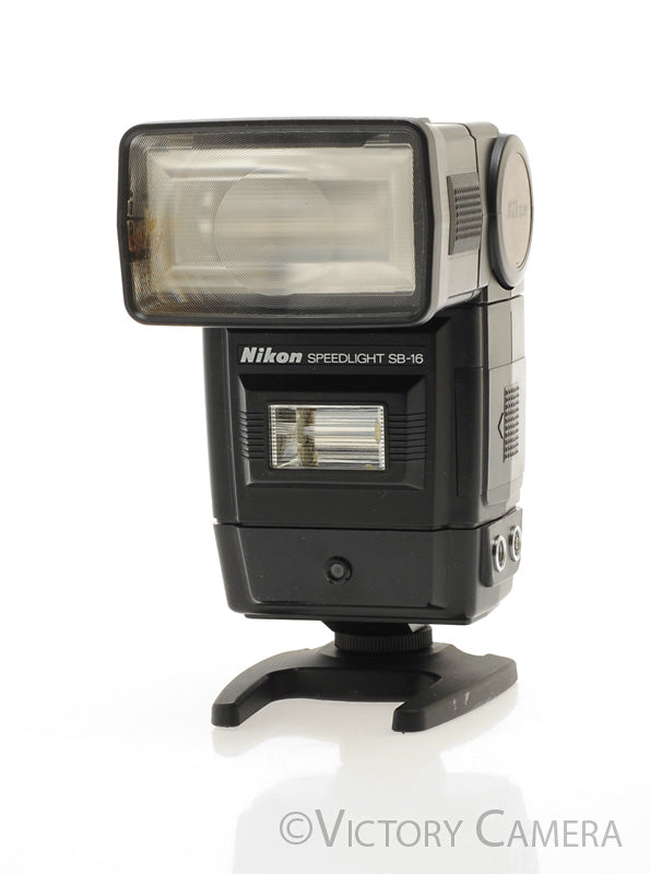 Nikon SB-16 SB-16B Speedlight Flash with AS-9 Standard Foot [EXC+]