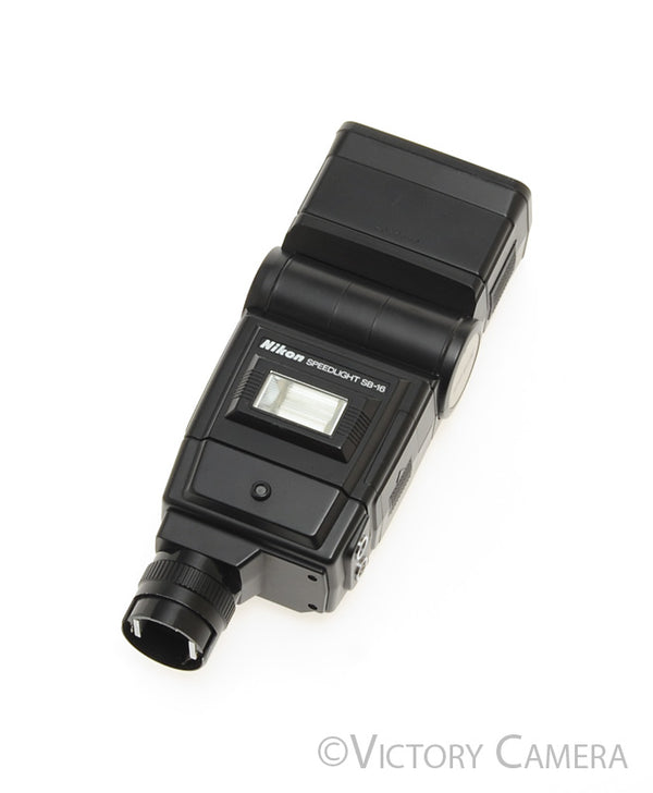 Nikon SB-16 SB-16B Speedlight Flash with AS-8 F3 Foot [EXC]