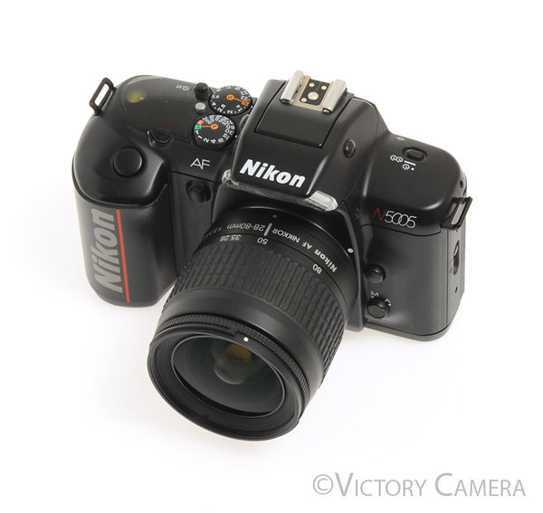 Nikon N5005 35mm Autofocus Film Camera w/ 28-80mm Zoom