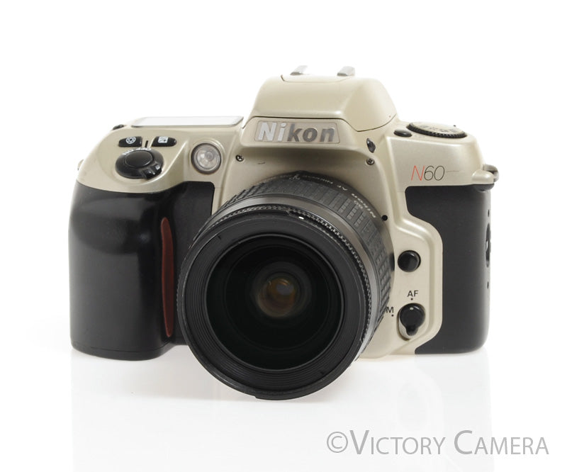 Nikon N60 35mm Film Camera Body w/ Nikkor 28-80mm AF Lens - Victory Camera