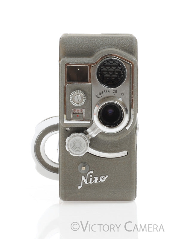 Nizo Exposomat 8 German 8mm Cine Camera w/ 26mm 13mm 6.5mm Lenses [EXC