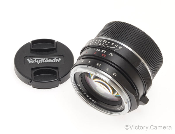 美品 NOKTON Classic 35mm F1.4 Ⅱ SC VM Voigtlander Nokton Classic 35mm f/1.4 II SC VM lens for Leica M