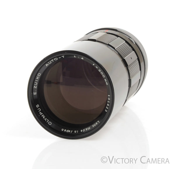 Olympus v. Rare 200mm f4 E. Zuiko Lens for FTL M42 Screw
