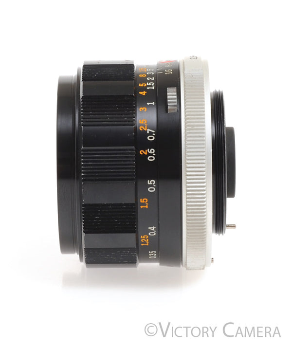 Olympus v. Rare 35mm f2.8 G. Zuiko Wide Lens for FTL M42 Screw Mount -