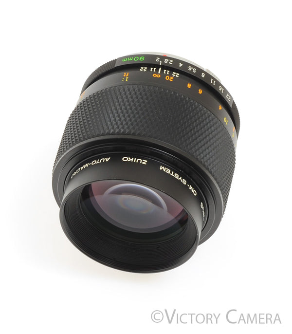 【激安アウトレット!】 Olympus Zuiko 90mm f2 Auto-Macro Lens for OM [MINT-] レンズ(単焦点)