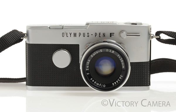Olympus PEN-FT 35mm Half-Frame Camera w/ 38mm f1.8 Lens -New