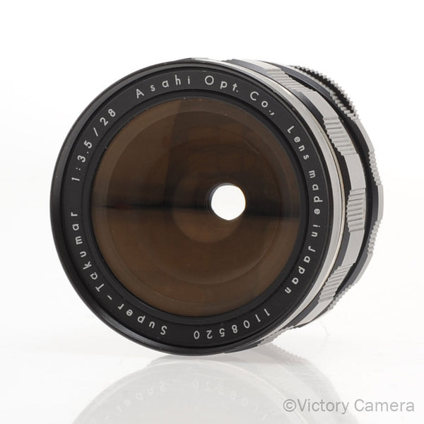 Pentax Super-Takumar 28mm f3.5 m42 Wide Angle Prime Lens 