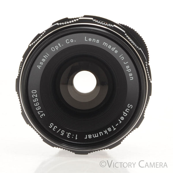 PENTAX SP　Super-Takumar 35mm F3.5 Pentax Super Takumar 35mm f3.5 M42 Screw Mount Wide Angle Lens [EXC+]