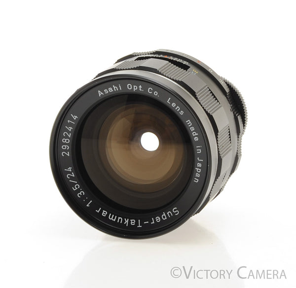 Pentax Takumar SMC 24mm f3.5 Wide Angle Lens for M42 Screw Mount [EXC+