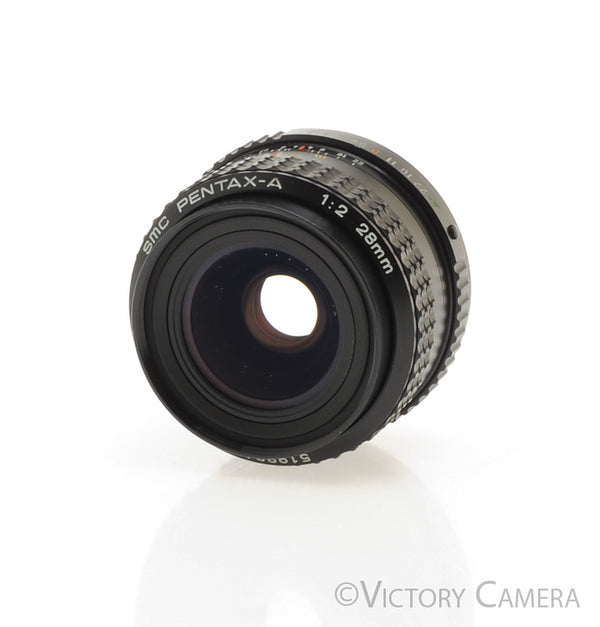 Pentax SMC Pentax-A 28mm f2 FAST Wide Angle Lens for K Mount [EXC]