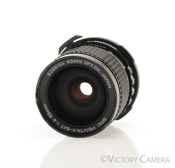 Pentax SMC 67 6x7 55mm f4 Wide-Angle Prime Lens [EXC-]