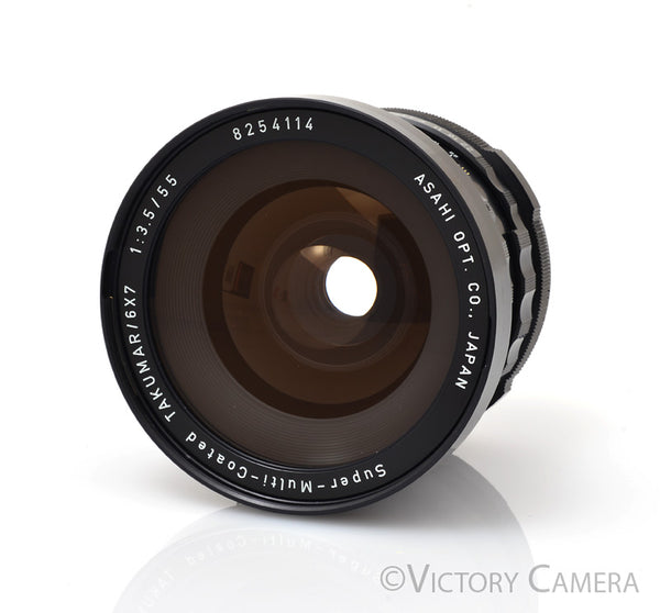 ペンタックス SMC PENTAX 6x7 55mm F3.5 Pentax SMC 67 6x7 55mm f3.5 Wide-Angle Prime Lens [EXC+]