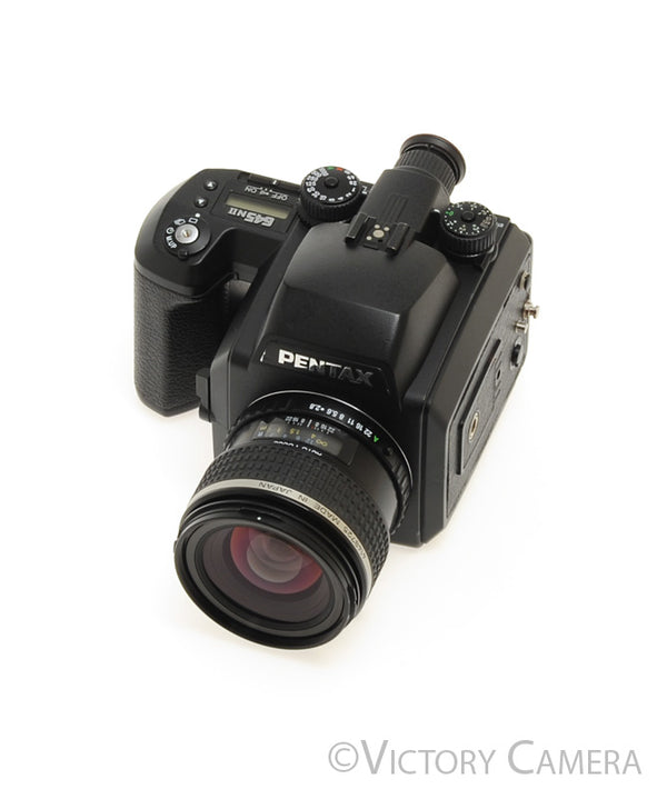 Pentax 645N II 645Nii Film Camera W/ FA 45mm 120 Back [EXC+]