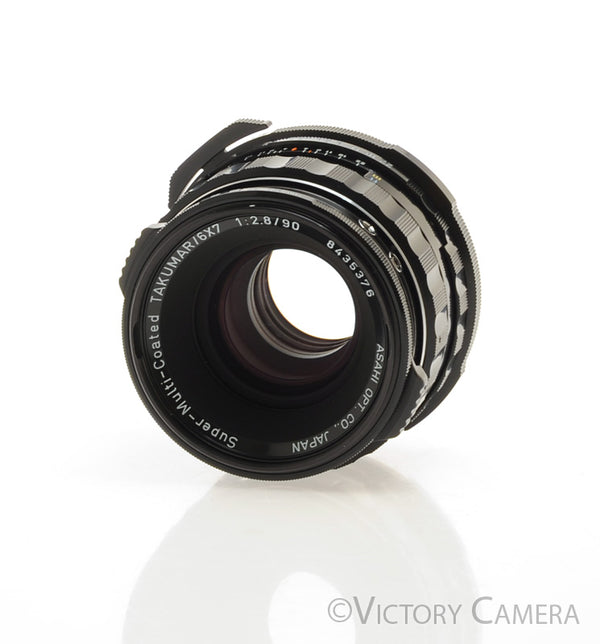Pentax 90mm f2.8 LS Leaf Shutter Lens for 67 6x7 Camera w/ Case [MINT-