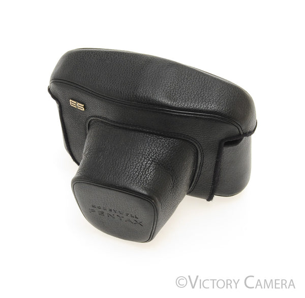 Pentax K1000 K2 Black Leather Ever Ready Case [EXC+]