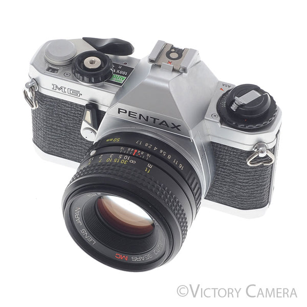 Pentax MG Chrome 35mm Camera w/ 50mm f1.7 Prime Lens [EXC]