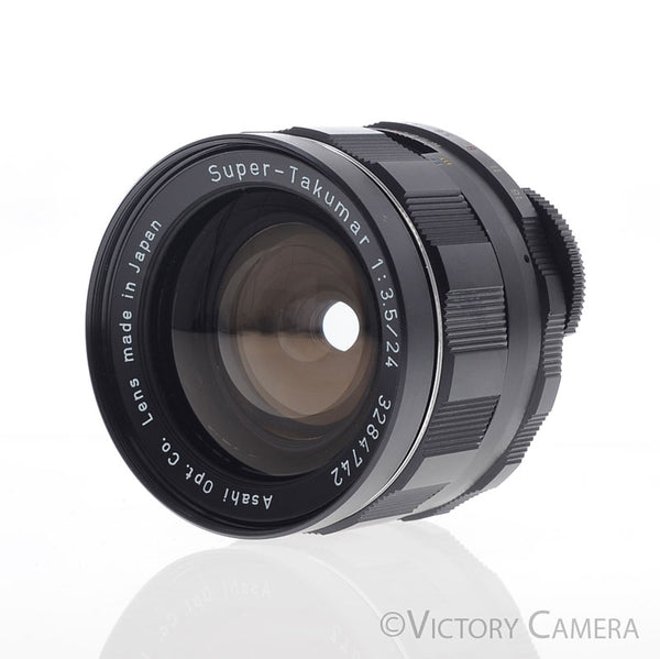 Pentax Takumar SMC 24mm f3.5 Wide Angle Lens for M42 Screw Mount [EXC+