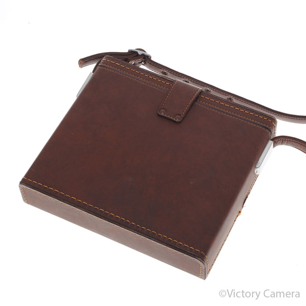 【限定SALE】実動 Polaroid PDC 2070 専用ケース＆ストラップ Polaroid SX-70 Leather System Case [EXC+]