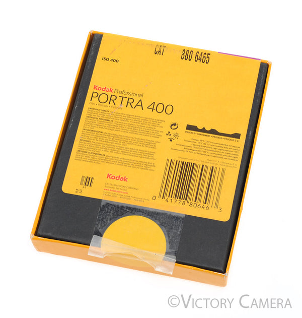 Film couleur KODAK PORTRA 400 Format 4x5 inch - 10 feuilles Film couleur KODAK PORTRA 400 Format 4x5 inch - 10 feuilles