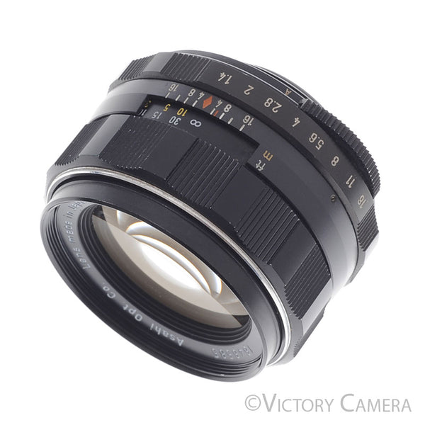 Pentax Super-Takumar 50mm f1.4 M42 Screw Mount Thorium Glass Lens [EXC