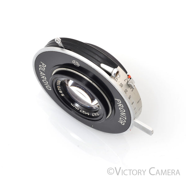 Rodenstock-Ysaron 127mm f4.7 Large Format 4x5 Lens in Polaroid Prontor