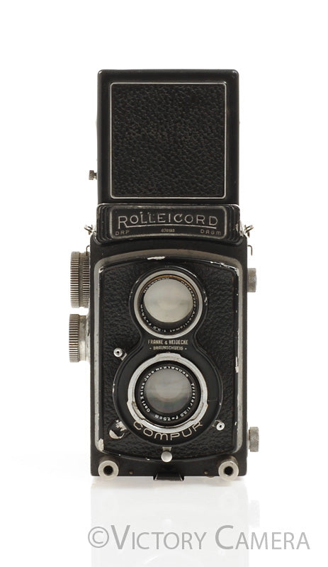 Rolleicord II Type 3 Twin Lens Reflex Camera w/ 7.5cm f3.5