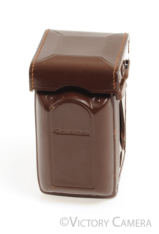 Genuine Rollei Rolleiflex Brown Leather Ever Ready Case for 2.8F TLR [