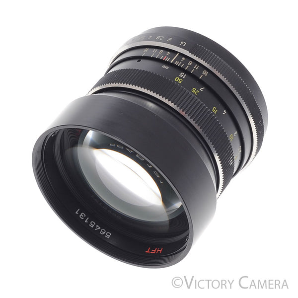 Rollei Carl Zeiss 85mm f1.4 Planar HFT QBM Triangle Aperture Lens [EXC