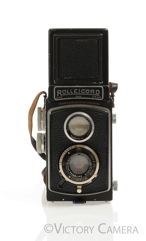 Rolleicord Ia Twin Lens Reflex Camera w/ 7.5cm f3.5 Triotar Lens